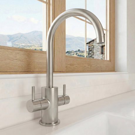 Gratwich Kitchen Mono Mixer Tap - Single or Dual Lever, Choice of Colour