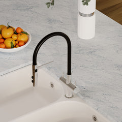 [BKTR305DL] Haughton Kitchen Mono Mixer Tap - Single or Dual Lever, Choice of Colour - Lifestyle 3