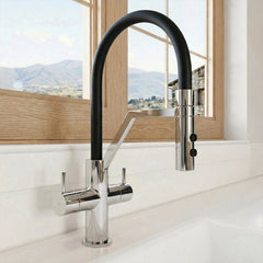 [BKTR305DL] Haughton Kitchen Mono Mixer Tap - Single or Dual Lever, Choice of Colour - Silo