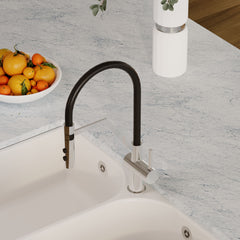 [BKTR305SL] Haughton Kitchen Mono Mixer Tap - Single or Dual Lever, Choice of Colour - Lifestyle 3