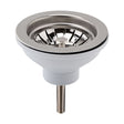 [BKW313] 90mm Fireclay Kitchen Sink Basket Strainer Waste - Multiple Colours Available - Cutout