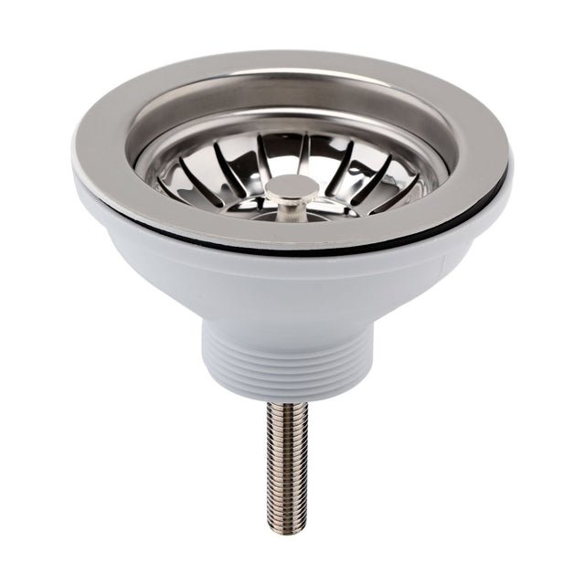 [BKW313] 90mm Fireclay Kitchen Sink Basket Strainer Waste - Multiple Colours Available - Cutout