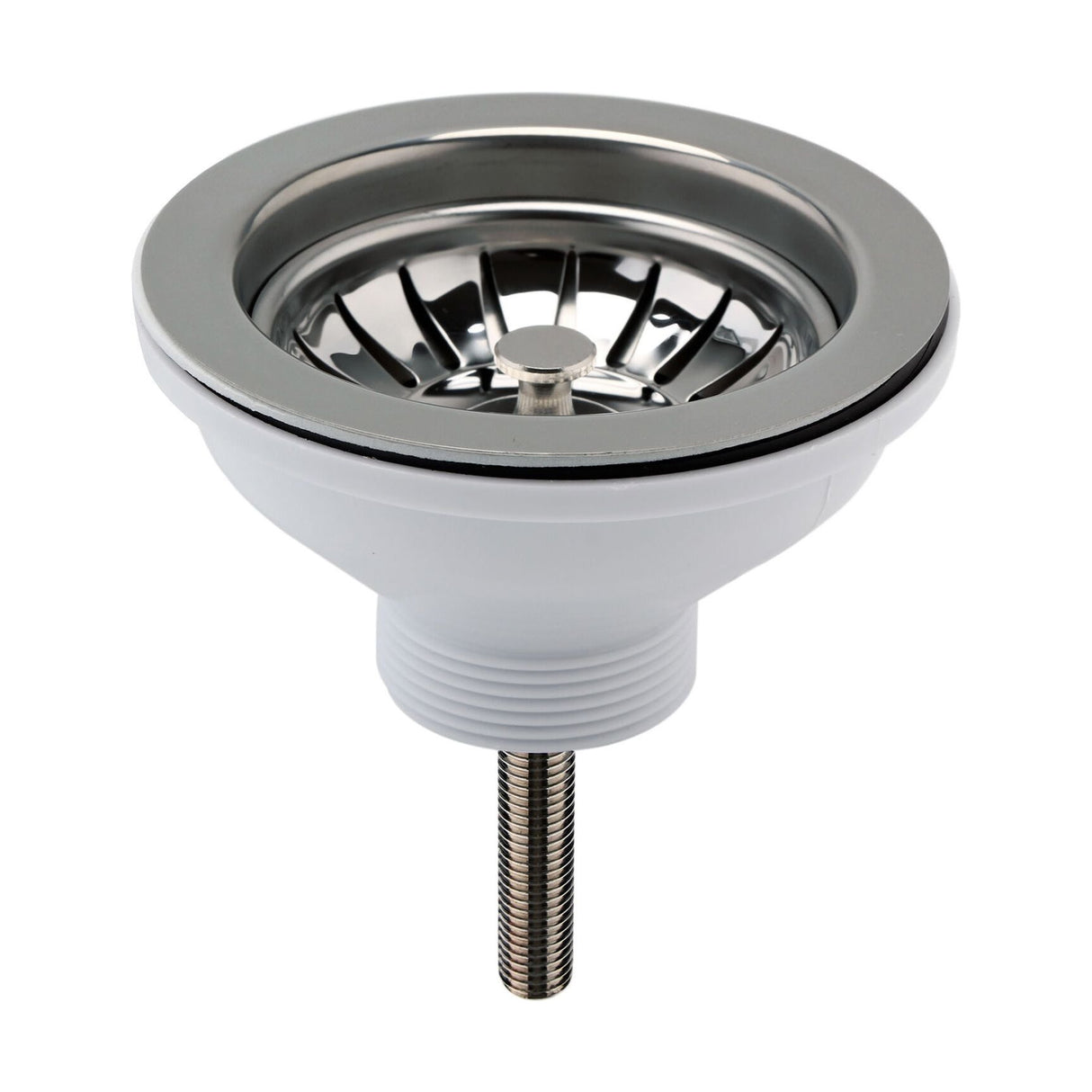 [BKW613] 90mm Fireclay Kitchen Sink Basket Strainer Waste - Multiple Colours Available - Cutout