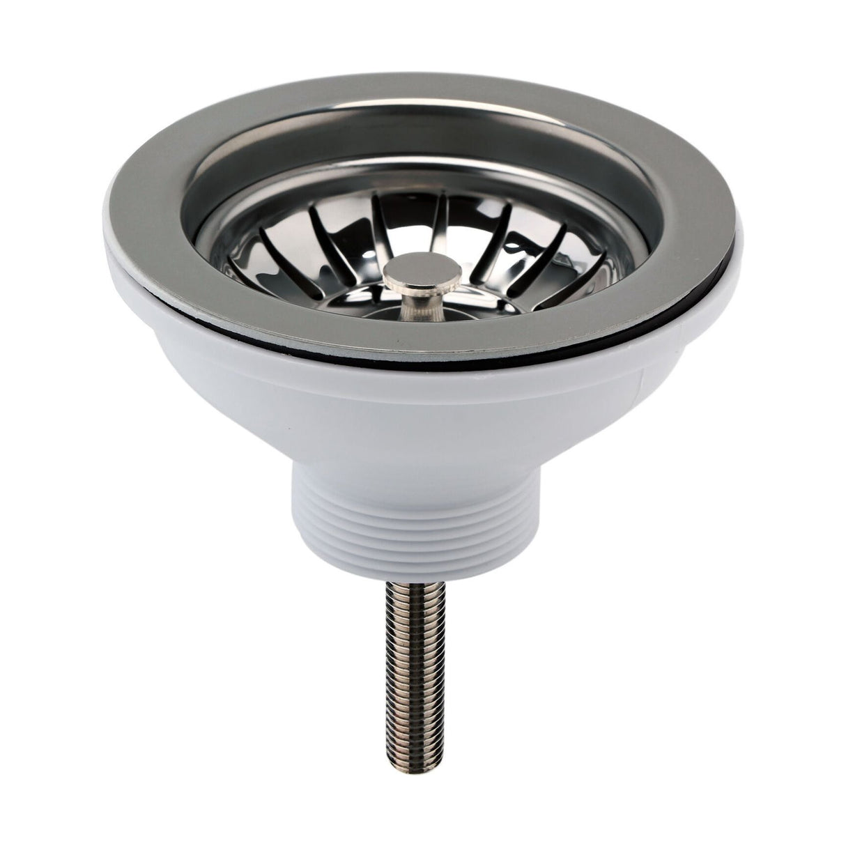[BKW713] 90mm Fireclay Kitchen Sink Basket Strainer Waste - Multiple Colours Available - Cutout