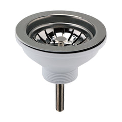 [BKW713] 90mm Fireclay Kitchen Sink Basket Strainer Waste - Multiple Colours Available - Cutout