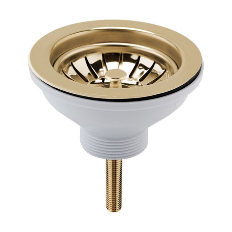 [BKW813] 90mm Fireclay Kitchen Sink Basket Strainer Waste - Multiple Colours Available - Cutout