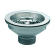 [BKW97201] Contemporary Basket Strainer Waste Kit for Stainless Steel Sink - Cutout