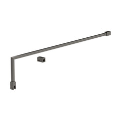 [BLFIX027] Contemporary Screen Support Bar Kit Wetroom Accessories, Choice of Colour - Cutout