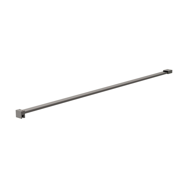 [BLFIX070] Balterley Wetroom Screen Support Bar (for use with 1950mm High Wetroom Screens) - Brushed Pewter - Cutout