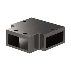[BLFIX071] Wetroom Arm T Piece for Flat Support Bar - Choice of Finish - Cutout