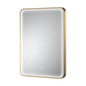 [BLQ732] Quixhill Contemporary Inset Framed LED Touch Sensor Mirror with De-mister Pad, 700 x 500mm - Choice of Colour - Cutout