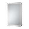 [BLQ733] Quixhill Contemporary Inset Framed LED Touch Sensor Mirror with De-mister Pad, 700 x 500mm - Choice of Colour - Cutout