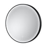 [BLQ741] Quixhill Contemporary Round Inset Framed LED Touch Sensor Mirror - Cutout