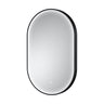 [BLQ761] Quixhill Contemporary Oval Inset Framed LED Touch Sensor Mirror - 800 x 500mm - Cutout