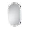 [BLQ763] Quixhill Contemporary Oval Inset Framed LED Touch Sensor Mirror - 800 x 500mm - Cutout