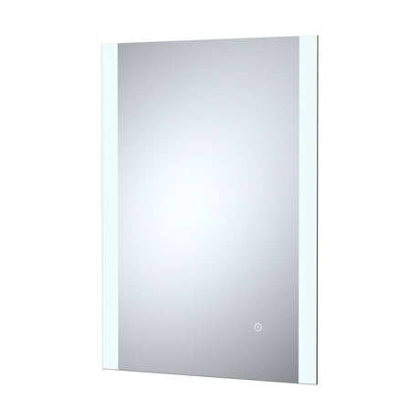 [BMAM601] Talke Contemporary Rectangular LED Illuminated Touch Sensor Mirror with Demister, 700mm x 500mm - Cutout