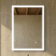 [BMAM602] Talke Rectangular LED Illuminated Touch Sensor Minimalist Mirror with Demister, 700 x 500mm - Silo