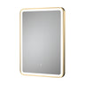 [BMFR702] Quixhill Rectangular LED Illuminated Touch Sensor Framed Mirror with Demister, 700mm x 500mm - Cutout
