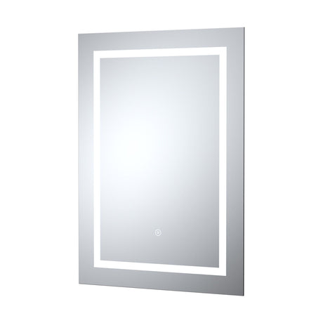 [BMLD505] Talke Rectangular LED Framed Illuminated Touch Sensor Mirror with Demister, 700mm x 500mm - Cutout