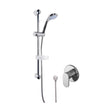 [BSBR05MV1] Current Shower Bundle Concealed Round Manual Valve & Multi Function Handset Slide Rail Kit - Chrome Balterley - Cutout