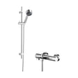 [BSBR113BV2] Current Wall Mount Thermostatic Bath Shower Mixer Tap with Linear Slide Rail Kit - Chrome - Balterley - Cutout