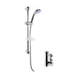 [BSBR62BV1] Round Thermostatic Vertical Bar Valve with Large Multi Function Handset Slide Rail Kit Shower Bundle - Chrome - Balterley - Cutout