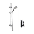[BSBR77BV1] Round Thermostatic Vertical Bar Valve and Single Function Handset Slider Rail Kit Shower Bundle - Chrome - Balterley - Cutout