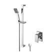 [BSBS25MV1] Empire Concealed Square Manual Valve & Slide Rail Kit Shower Bundle Set - Chrome - Balterley - Cutout