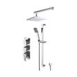[BSBS40TR2] Concealed Square Triple Valve Shower Set - Chrome - Balterley - Cutout