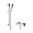 [BSBS97BV1] Ripple Square Bar Valve & Slide Rail Shower Kit - Chrome - Balterley - Cutout