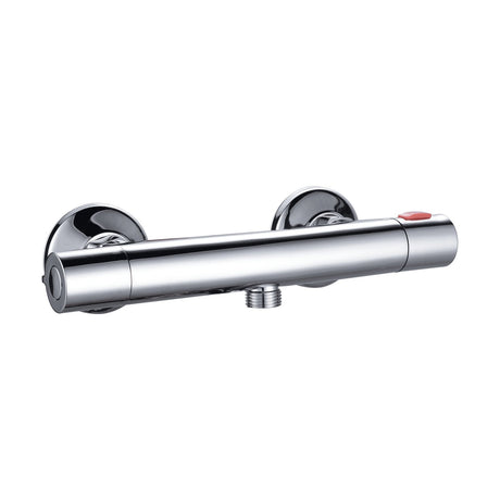 [BSBV008] Minimalist Round Bar Shower Valve - Chrome - Cutout