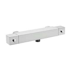 [BSBV316] Balterley Contemporary Square Thermostatic Shower Bar Valve 1 Outlet - Chrome - Cutout