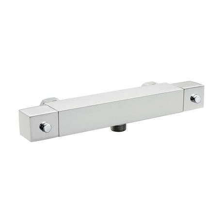 [BSBV316] Balterley Contemporary Square Thermostatic Shower Bar Valve 1 Outlet - Chrome - Cutout