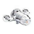 [BSCCSQ1] Contemporary Round Exposed Sequential Thermostatic Shower Valve (1 Outlet) - Chrome - Balterley - Cutout
