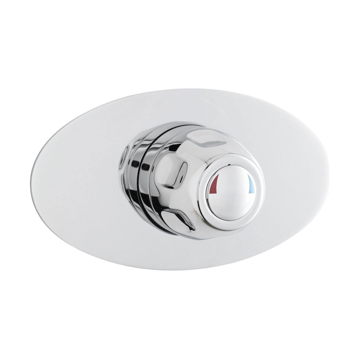 [BSCCSQ3] Contemporary Round Concealed Sequential Thermostatic Shower Valve - Chrome - Balterley - Cutout
