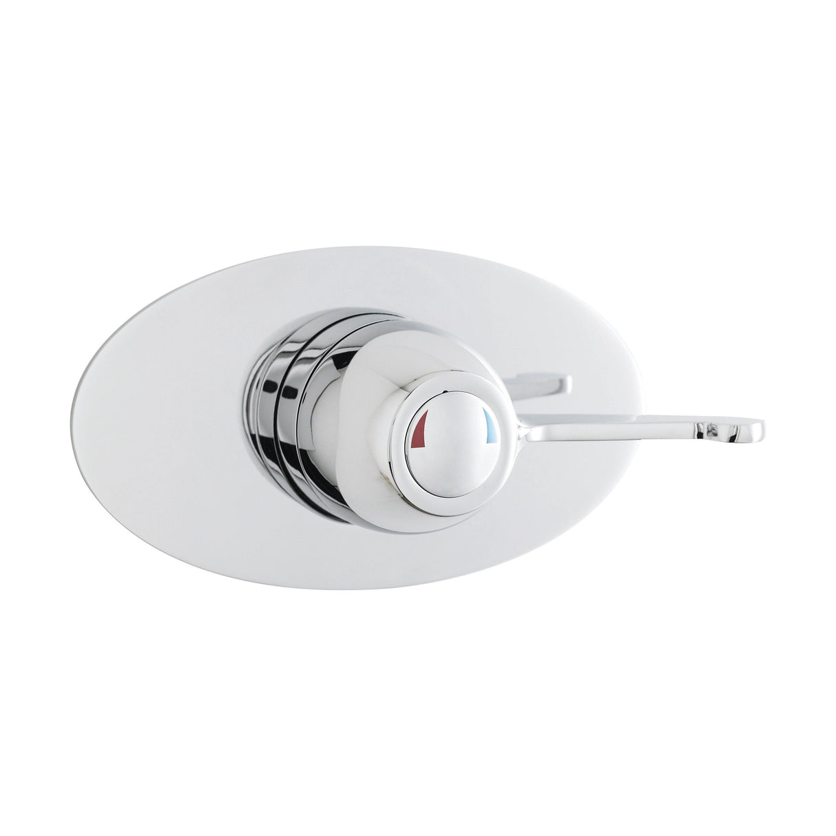 [BSCCSQ4] Contemporary Round Concealed Sequential Thermostatic Shower Valve with Lever Handle - Chrome - Balterley - Cutout
