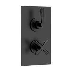 [BSCN4207L] Levedale Twin Concealed Crosshead Thermostatic Shower Valve with Diverter (2 Outlets) - Cutout