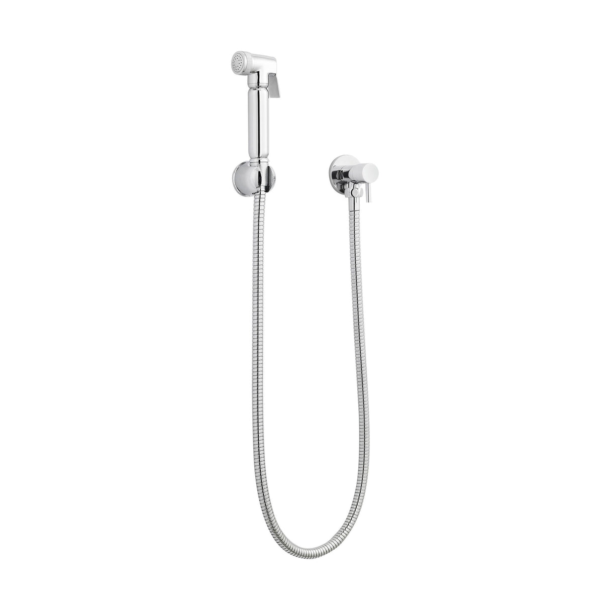 [BSDS001] Round Manual Douche Spray Kit - Chrome - Cutout