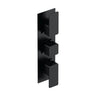 [BSEM4TR02] Swinscoe Contemporary Concealed Square Triple Thermostatic Shower Valve, Choice of Colour - Cutout