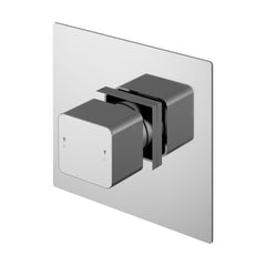 [BSEMTC11] Empire Square Concealed Thermostatic Temperature Control Shower Valve - Chrome - Balterley - Cutout