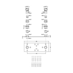 [BSFX316] Fast Fix For Bar Valve Kit - Technical Drawing