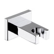 [BSHH794] Square Chrome Wall Mounted Shower Head Bracket - Cutout