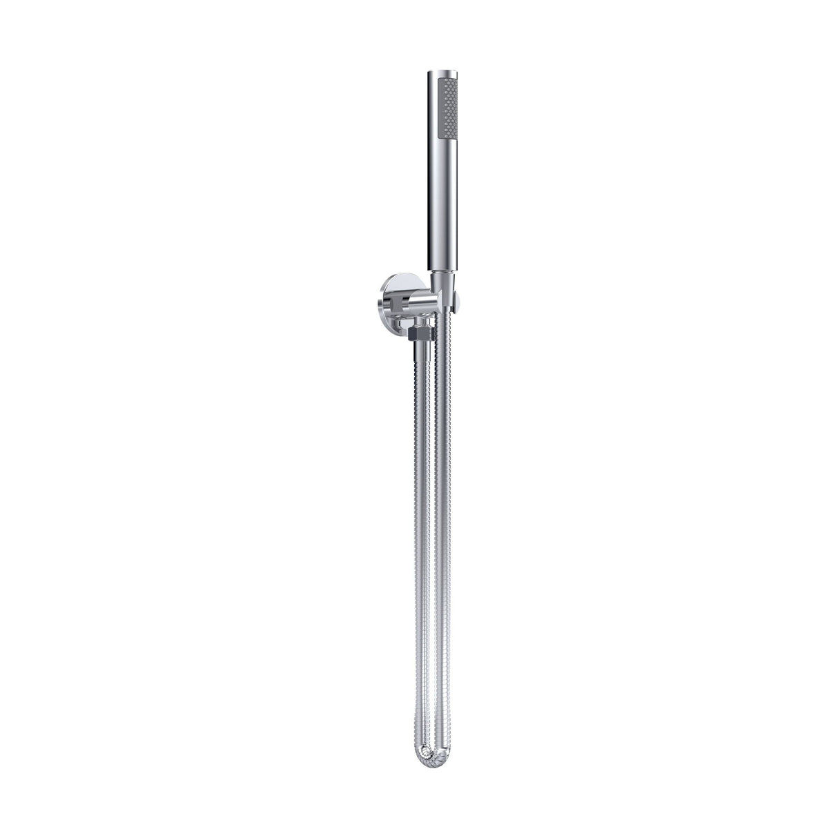 [BSHS3263] Consall Round Shower Handset with Bracket and Outlet Elbow, 1230 x 30 x 55mm, Choice of Finish - Cutout