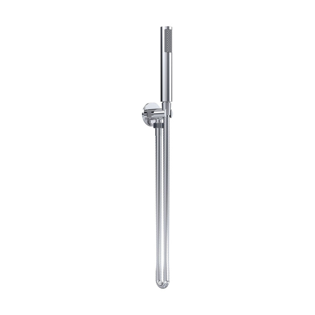 [BSHS3263] Consall Round Shower Handset with Bracket and Outlet Elbow, 1230 x 30 x 55mm, Choice of Finish - Cutout