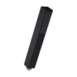 [BSHS410] Balterley Contemporary Minimalist Square Single Function Shower Handset - Matt Black - Cutout