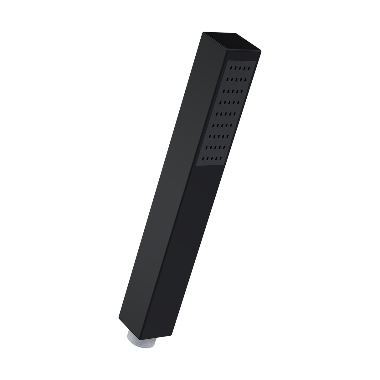 [BSHS410] Balterley Contemporary Minimalist Square Single Function Shower Handset - Matt Black - Cutout