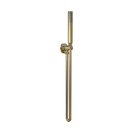 [BSHS8263] Consall Round Shower Handset with Bracket and Outlet Elbow, 1230 x 30 x 55mm, Choice of Finish - Cutout