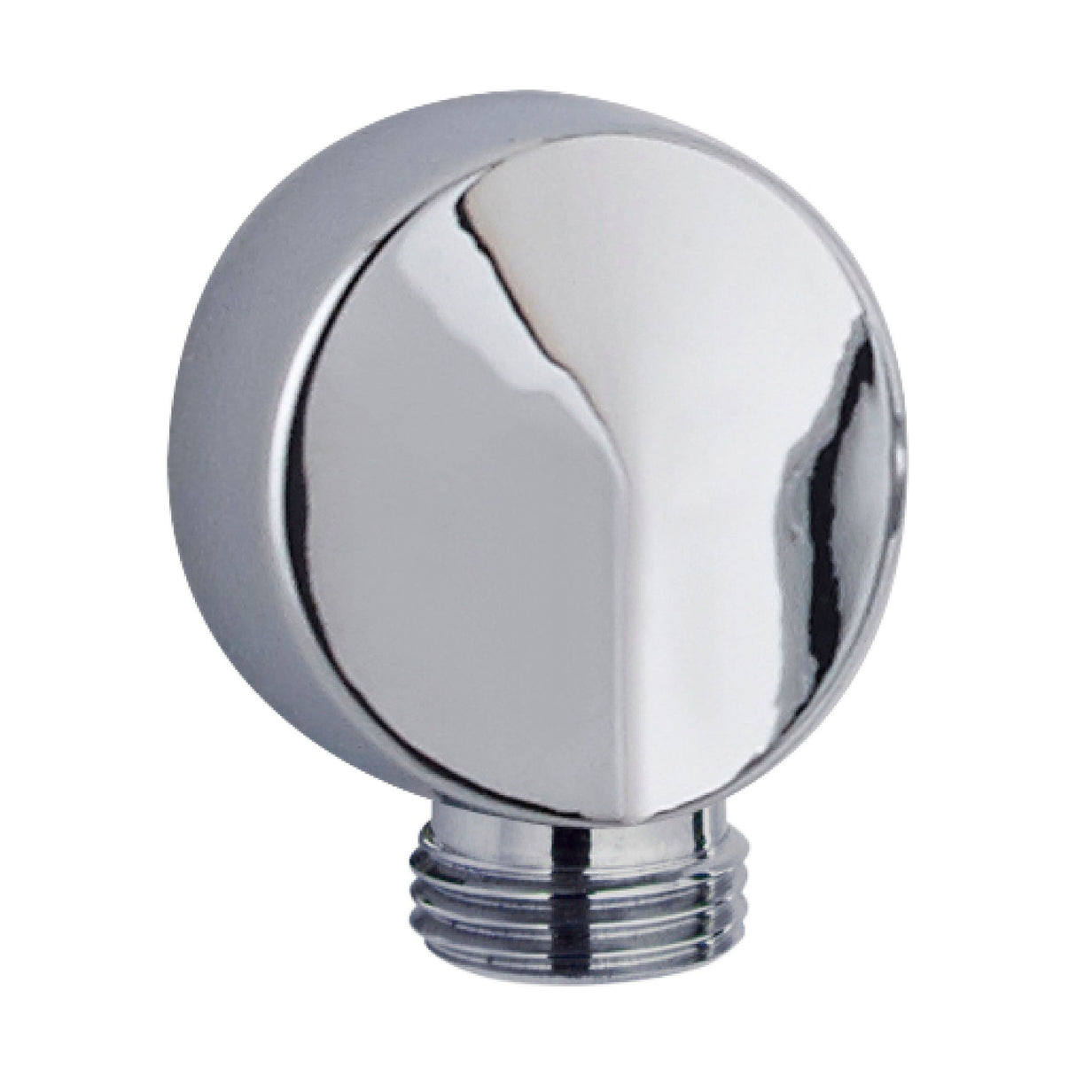 [BSOE203] Round Outlet Elbow in a Chrome Finish - Cutout