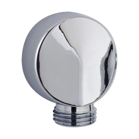 [BSOE203] Round Outlet Elbow in a Chrome Finish - Cutout