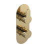 [BSPR8TW02] Consall Round Thermostatic Two Outlet Shower Valve with Diverter, Choice of Finish - Cutout